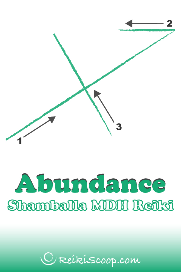 abundance symbol shamballa mdh reiki