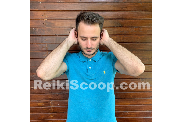 fourth reiki hand position