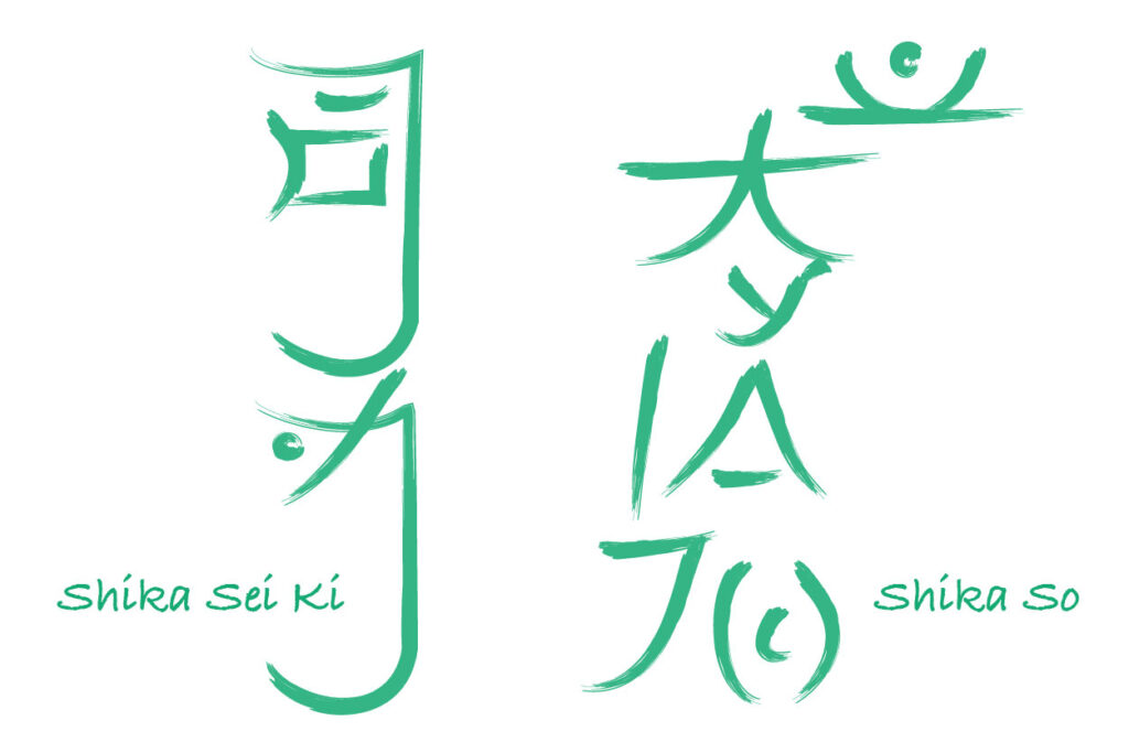 Shika Sei Ki and Shika So Reiki symbols