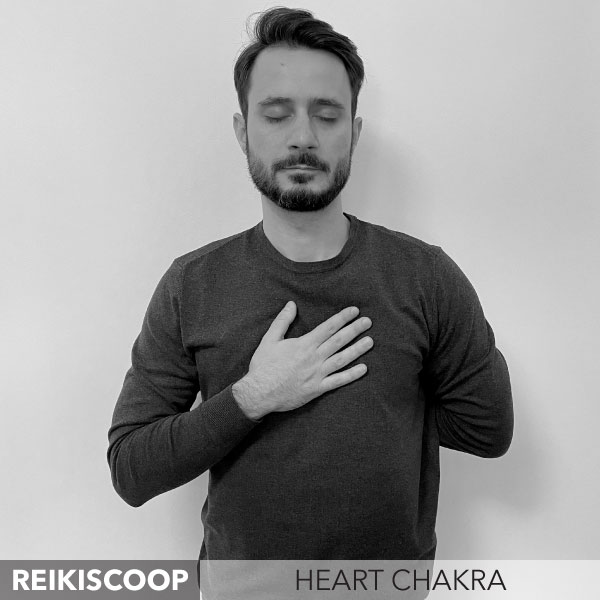 Reiki hand positions for the Heart Chakra